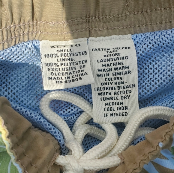 Daniel Cremieux Men's Size XL Surf Gear Beach Board Shorts Tropical Hawaiian - Picture 3 of 9